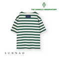 갤러리 뷰어로 이미지로드, <the animals observatory> STRIPE BACK LOGO TEE