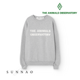 갤러리 뷰어로 이미지로드, <the animals observatory> LOGO SWEAT SHIRT - GRAY
