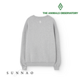 갤러리 뷰어로 이미지로드, <the animals observatory> LOGO SWEAT SHIRT - GRAY