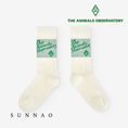 갤러리 뷰어로 이미지로드, <the animals observatory> SNAIL KID SOCKS GREEN