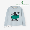 갤러리 뷰어로 이미지로드, <the animals observatory> WAPITI BABY LONG SLEEVE T-SHIRT BLUE