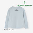 갤러리 뷰어로 이미지로드, <the animals observatory> WAPITI BABY LONG SLEEVE T-SHIRT BLUE
