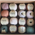 Gallery viewerに画像を読み込む, <Babytoly> Organic Cotton Yarn Sample Color Card - 54COLOR-Babytoly-SUNNAO