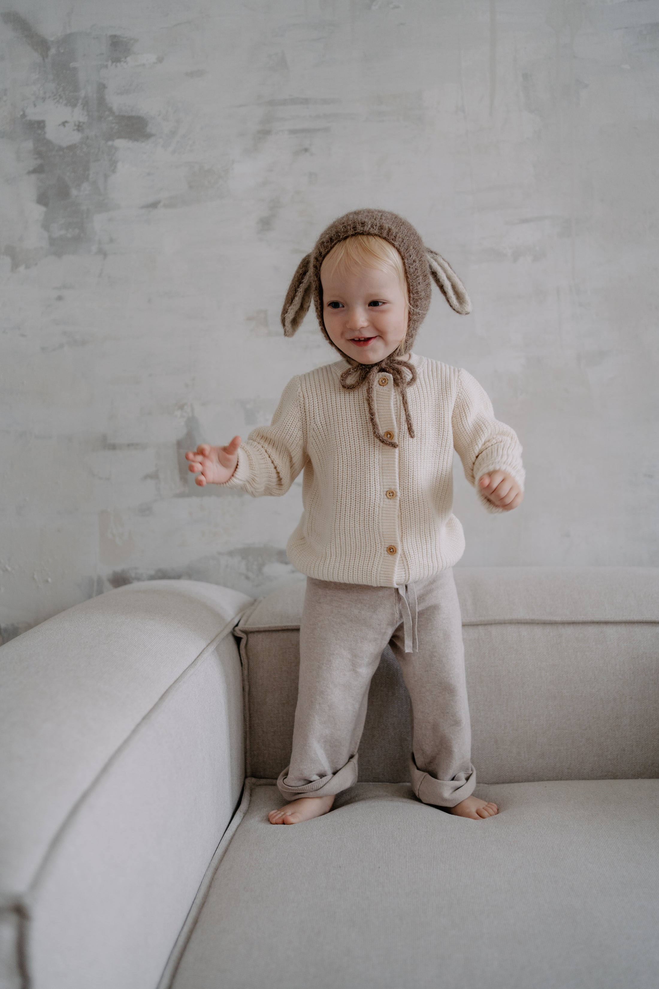 <GANG OF KIDS>Gang of kids - Mon Amie Bonnet - Dark Beige