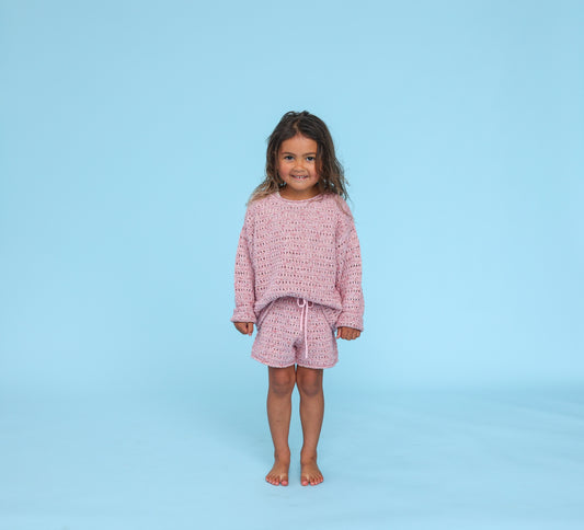 <GROWN>Summer Open-Knit Pull Over（6M-6Y）