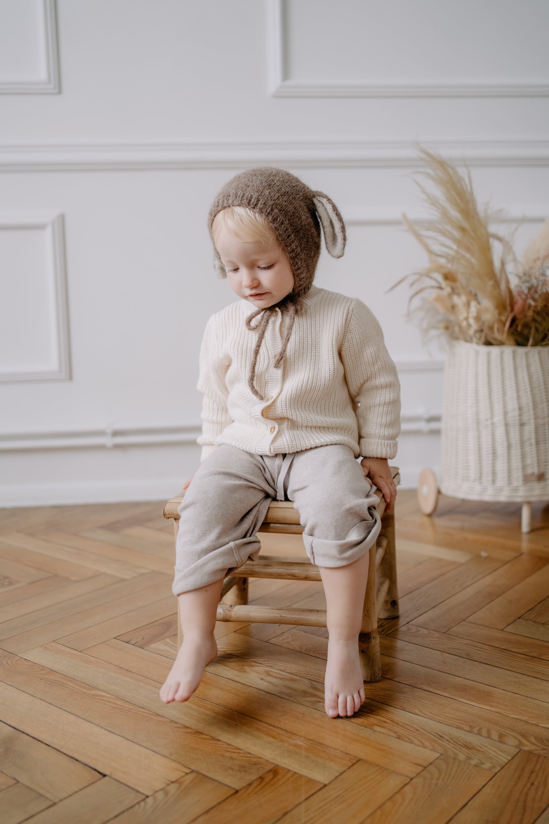 <GANG OF KIDS>Gang of kids - Mon Amie Bonnet - Dark Beige