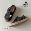 Load image into Gallery viewer, <Cienta>T strap shoes brown sole - Negro A77997
