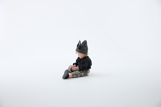 <eLfinFolk> eLfin Suspenders - black　