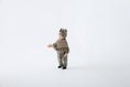 갤러리 뷰어로 이미지로드, <eLfinFolk> Castle town print Suspenders Pants - black　
