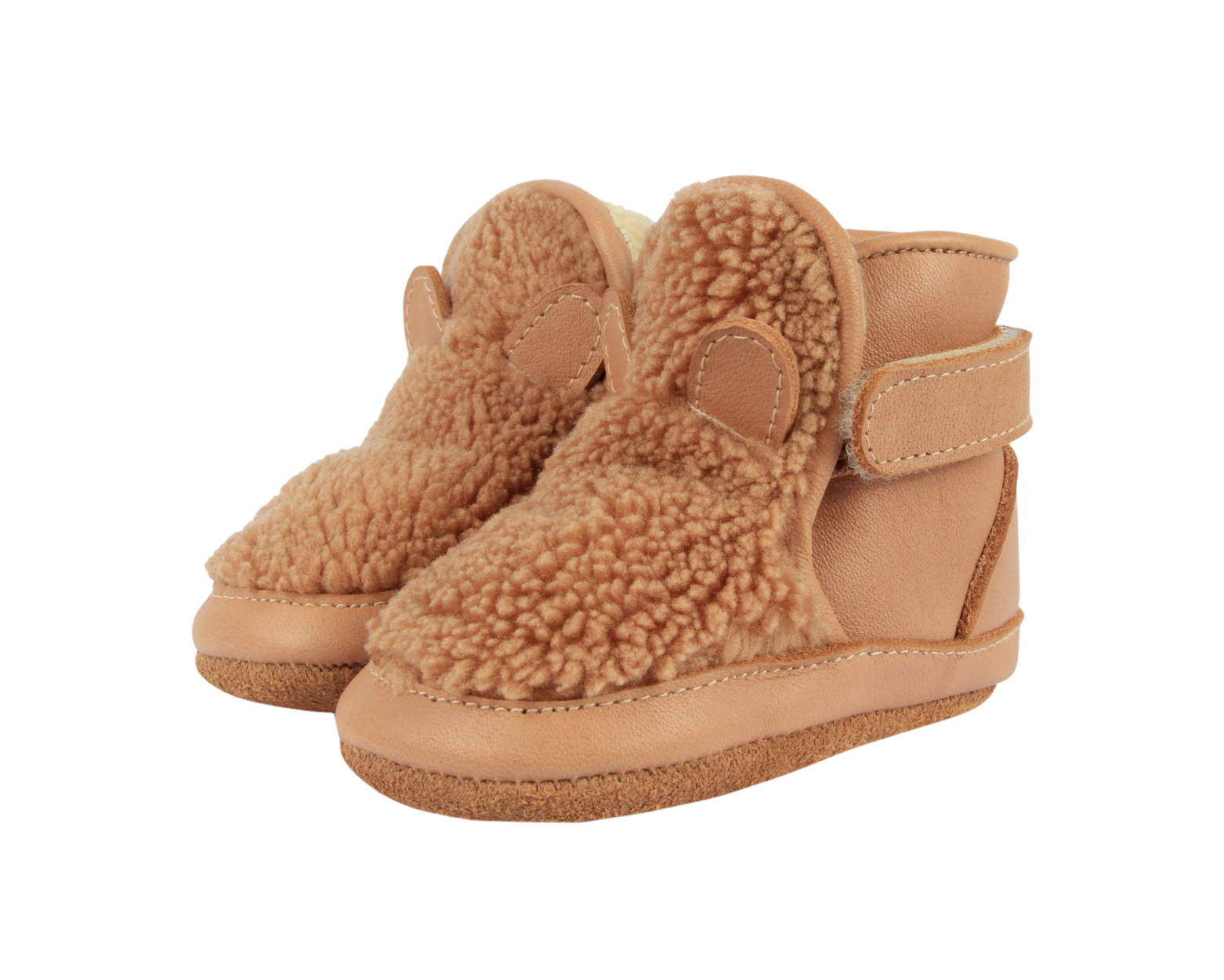 <donsje> Richy Booties - Teddy Bear (12.5-14cm)</donsje>