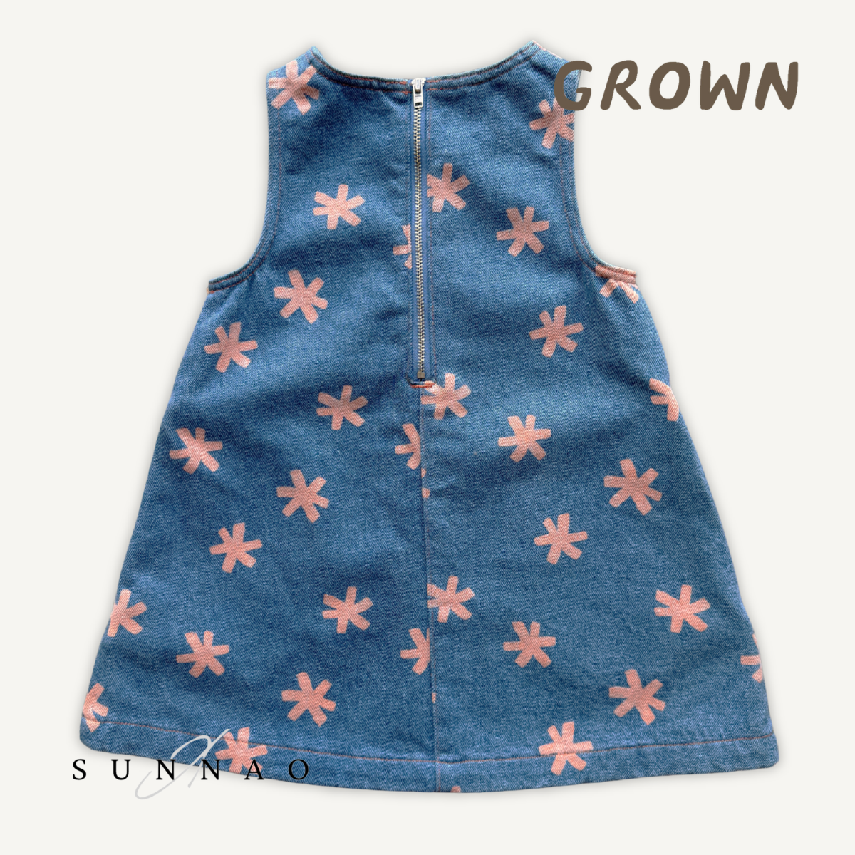 <GROWN> Organic Starlight Denim Dress