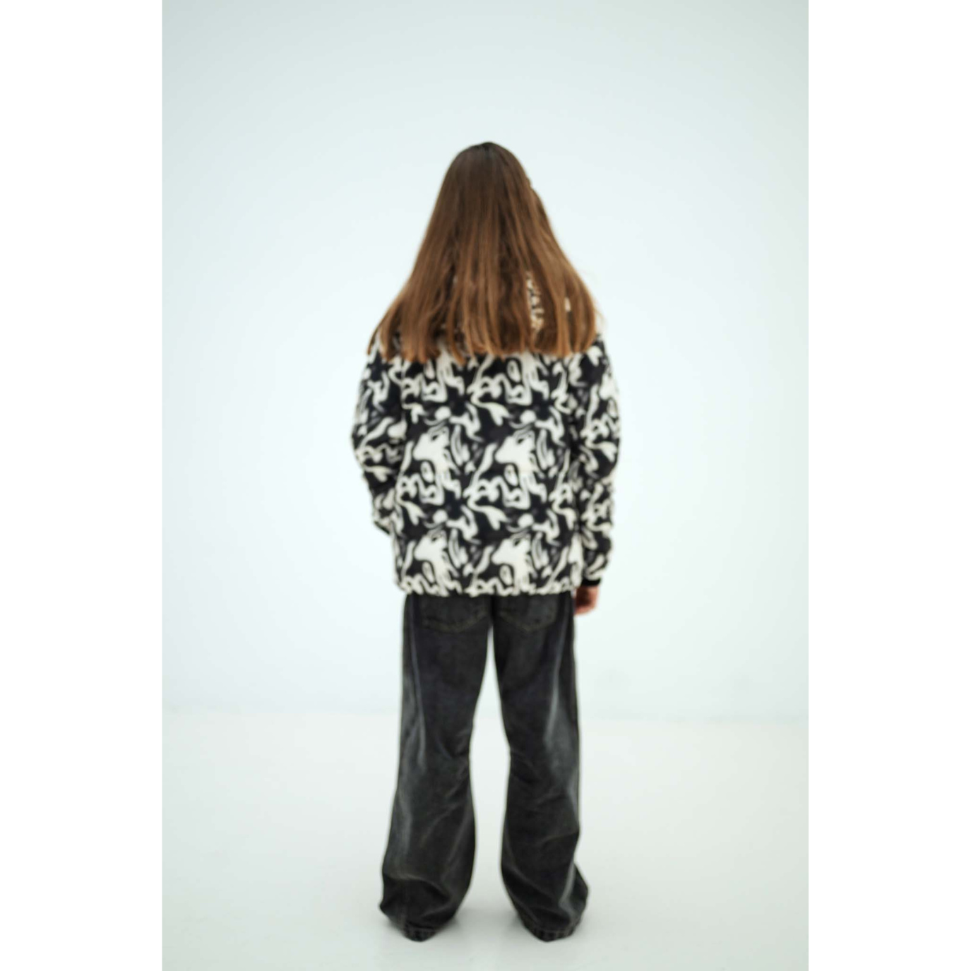 <REPOSE AMS> wide pant - slate grey