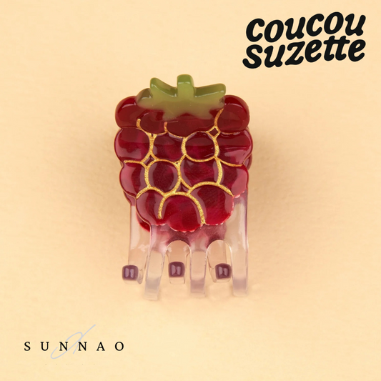 <COUCOU SUZETTE> RASPBERRY MINI HAIR CLAW