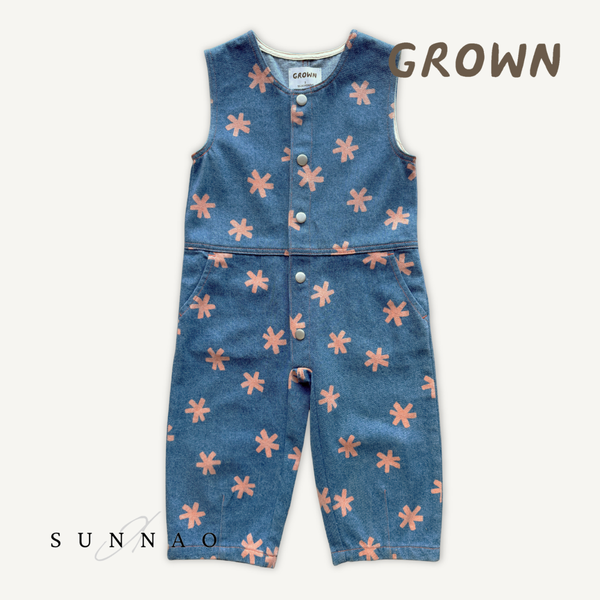 <GROWN> Organic Starlight Denim Jumpsuit