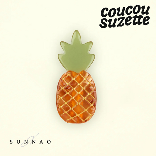 <COUCOU SUZETTE> PINEAPPLE HAIR CLIP