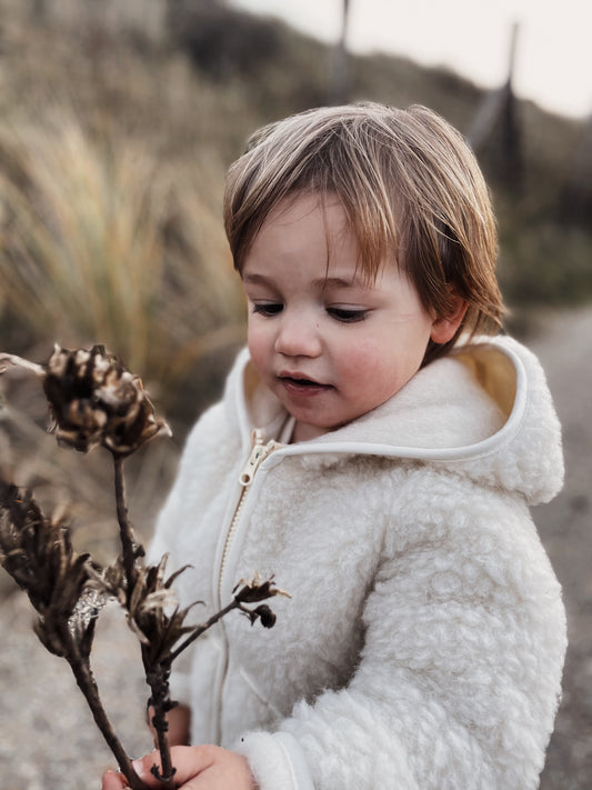 【オーダー会】<ALWERO>Alwero cardigan/coat Mody - NATURAL