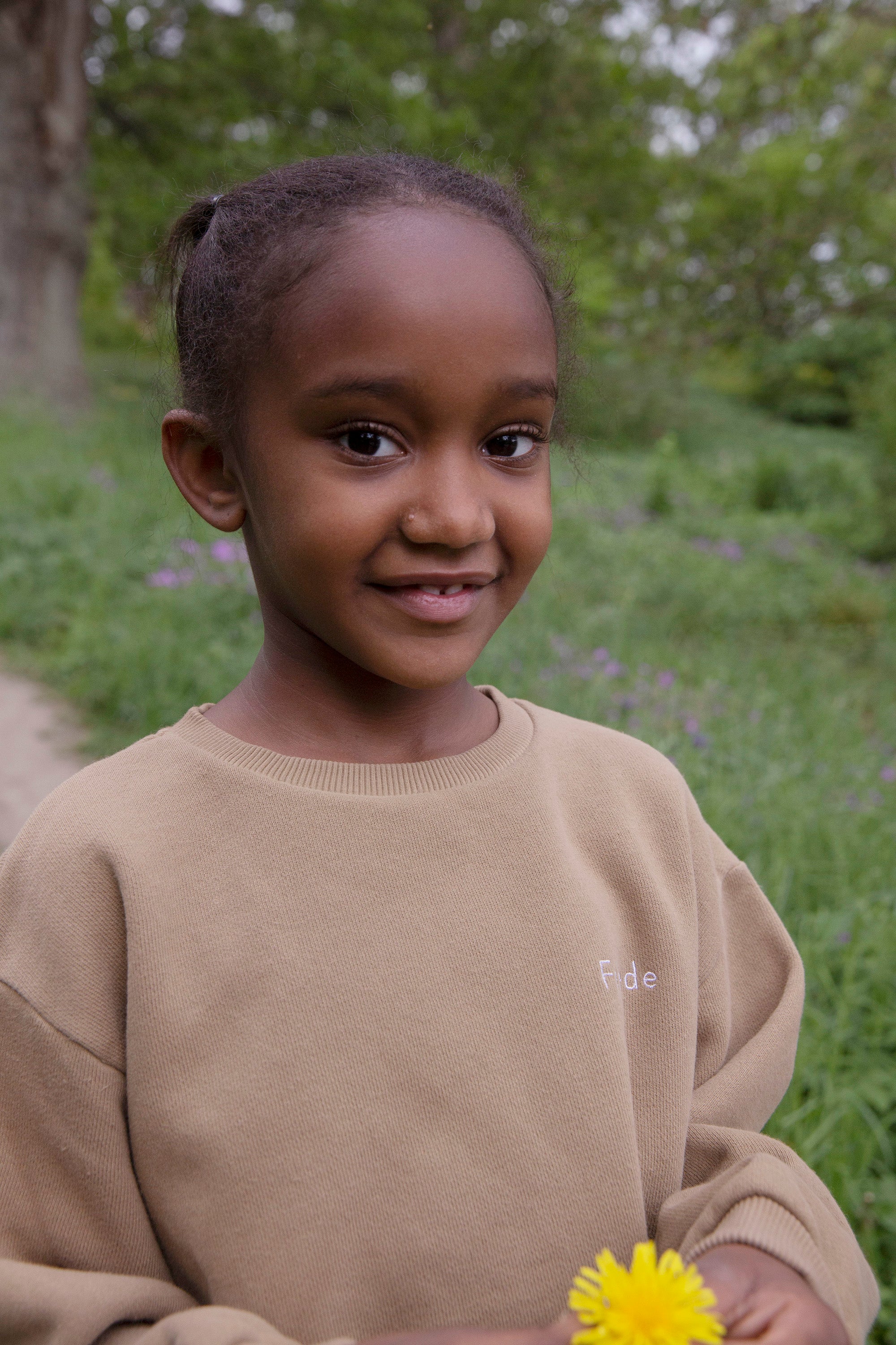 <façade> Chunky Sweatshirt - Hay　