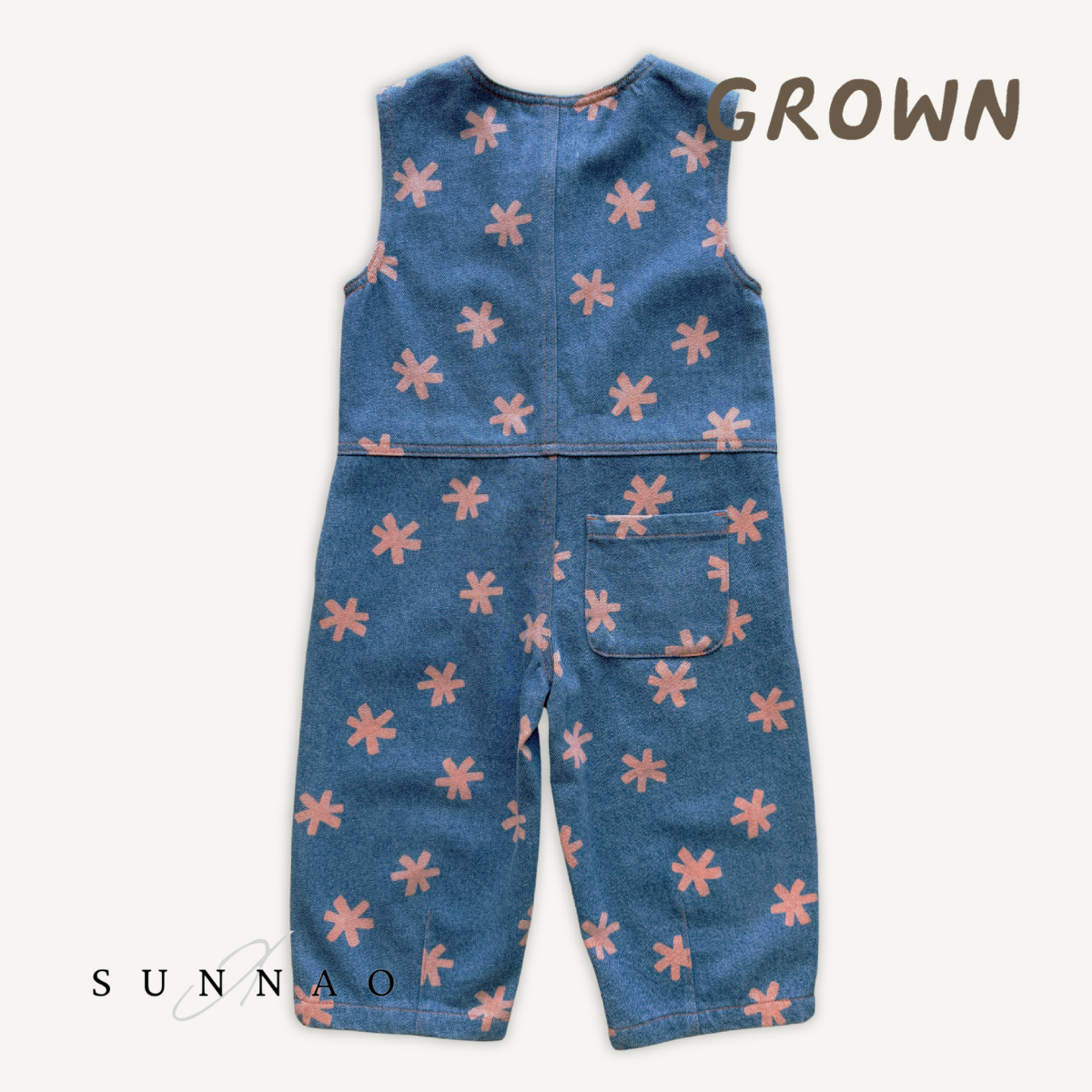 <GROWN> Organic Starlight Denim Jumpsuit