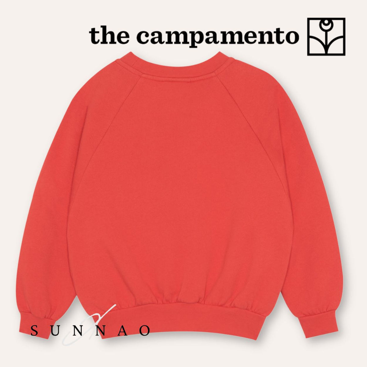 <The Campamento> The Campamento Red Sweatshirt