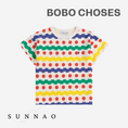 Gallery viewerに画像を読み込む, <BOBO CHOSES>Geometric all over waffle T-shirt（18M-7Y）
