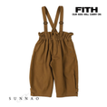 Gallery viewerに画像を読み込む, <FITH> Suspender Curved Pants - Beige

