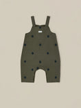 Gallery viewerに画像を読み込む, <Organic zoo>Olive Dots Salopette（0M-12M）
