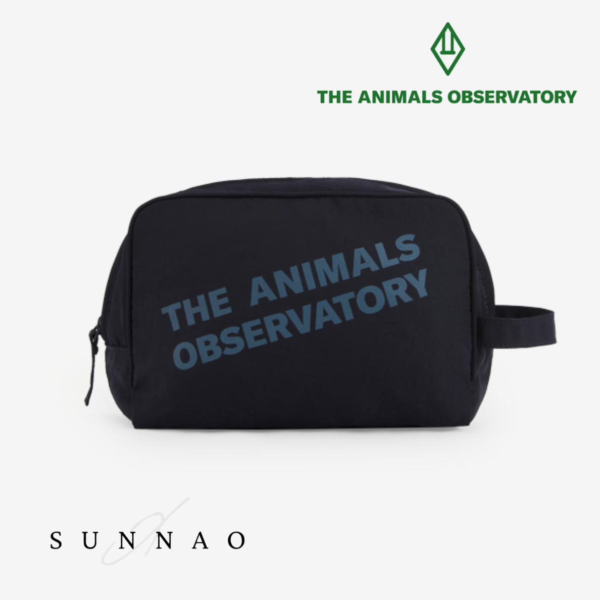 <the animals observatory> COOT ACCESSORIES BAG NAVY　