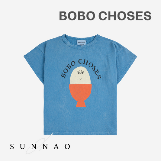 <BOBO CHOSES>Morning Egg T-shirt（18M-7Y）