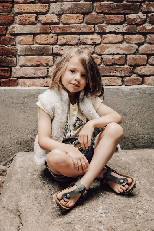 【オーダー会】<ALWERO>Alwero Exclusive bodywarmer Walker Junior - LIGHT GRAY