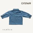 将图像加载到画廊查看器中, <GROWN> Organic Starlight Embroidery Denim Shirt

