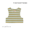 Gallery viewerに画像を読み込む, <TINYCOTTONS>STRIPES MULTICOLOR SLEEVELESS TEE（2-8Y）
