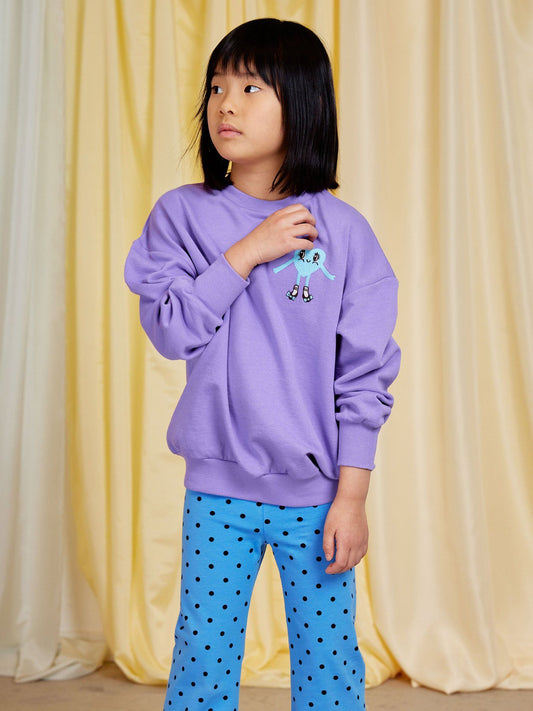 <Mini Rodini> Heart in shoes emb sweatshirt