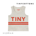 Gallery viewerに画像を読み込む, <TINYCOTTONS> TANK TOP LOGO STRIPES（2-8Y）
