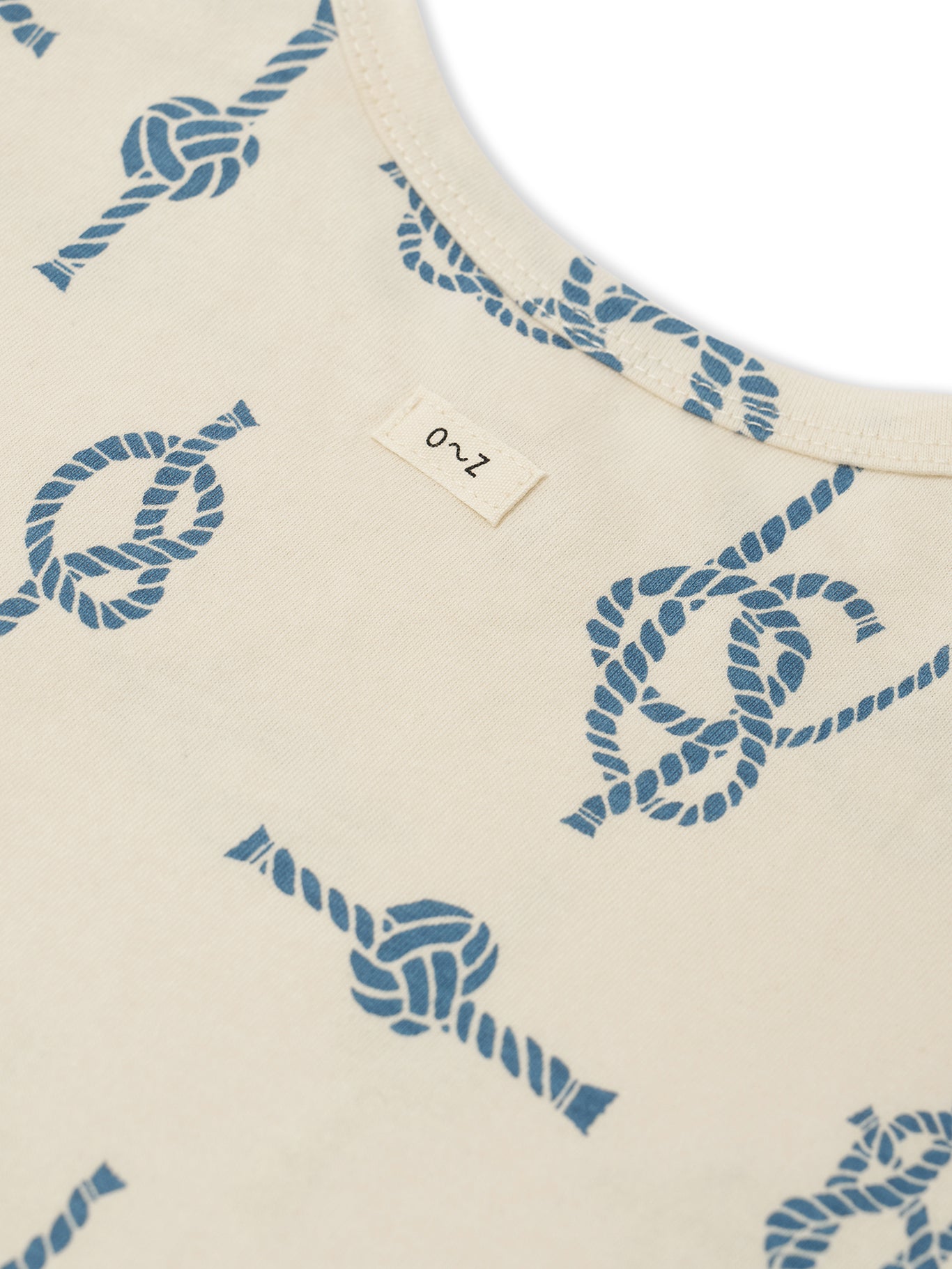 <Organic zoo> Sailor Knots Boxy T-Shirt - DROP2