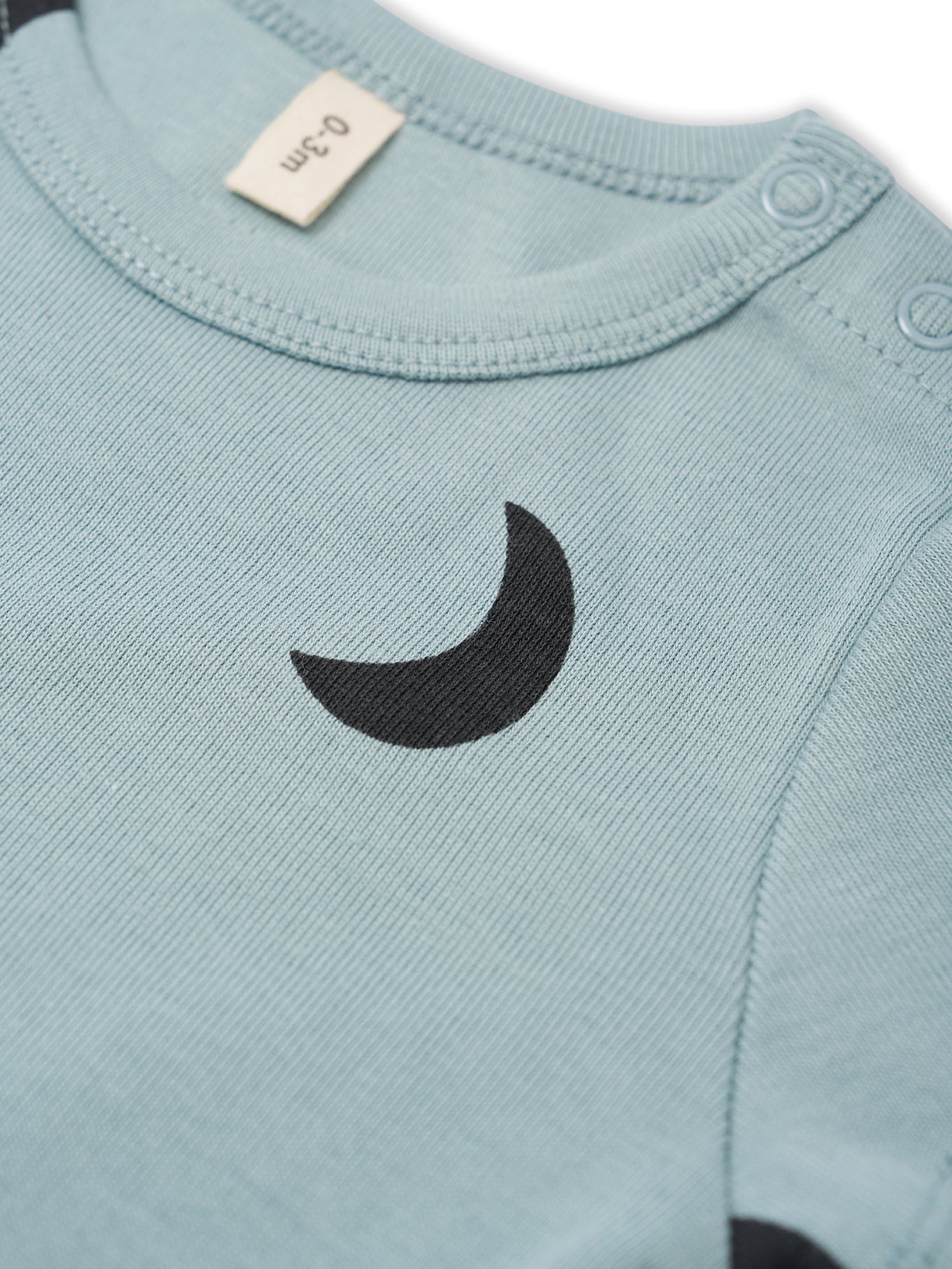 <Organic zoo> River Midnight Short Sleeve Bodysuit - DROP1　