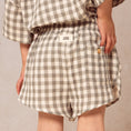 Gallery viewerに画像を読み込む, 【予約／送料無料】<STUDIO BOHEME PARIS> SHORTS GEORGETTE - GINGHAM（18M-8Y）
