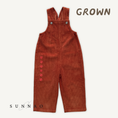 将图像加载到画廊查看器中, <GROWN> Organic Cord Overalls - Brick
