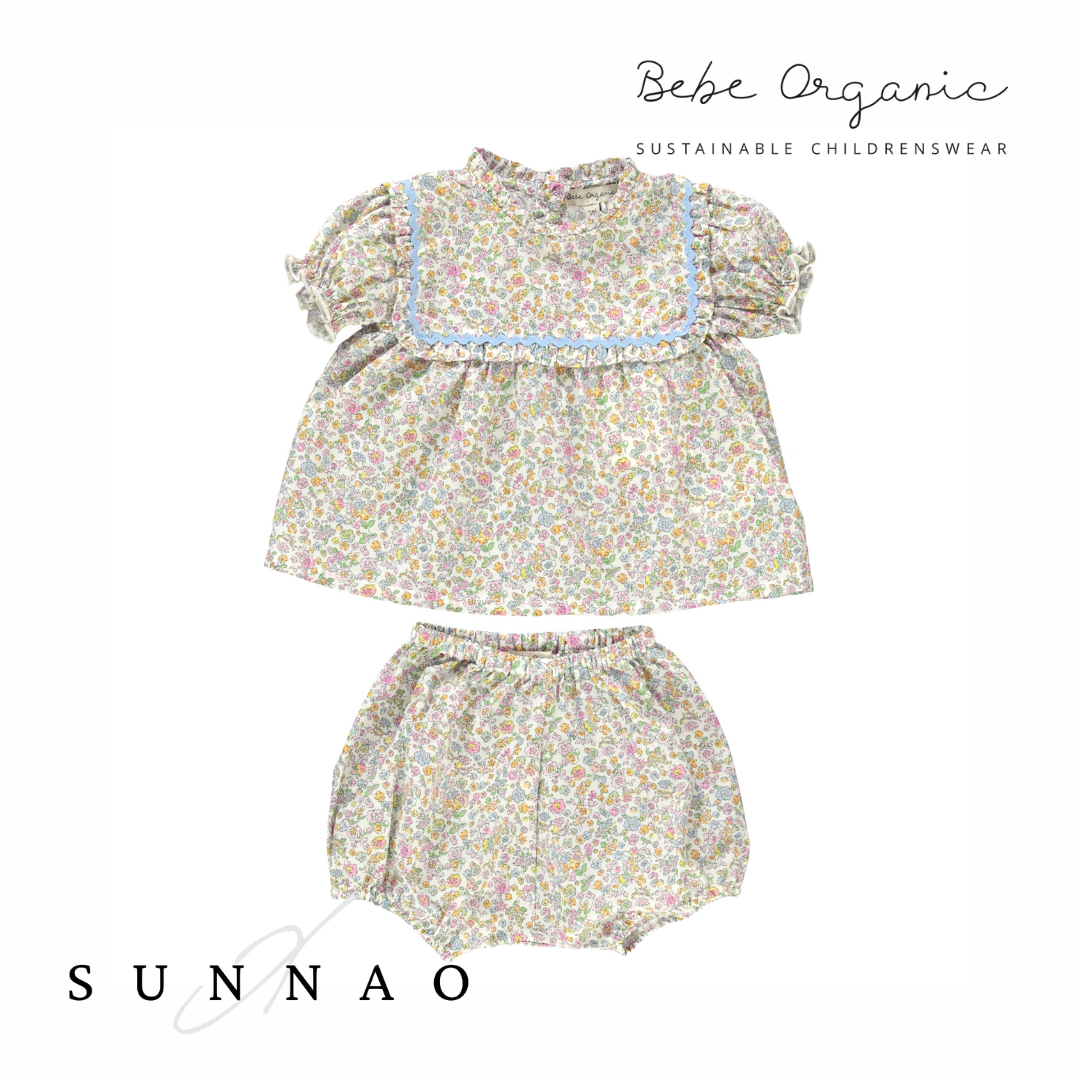 <Bebe Organic> Laura Baby Set（12M-36M）