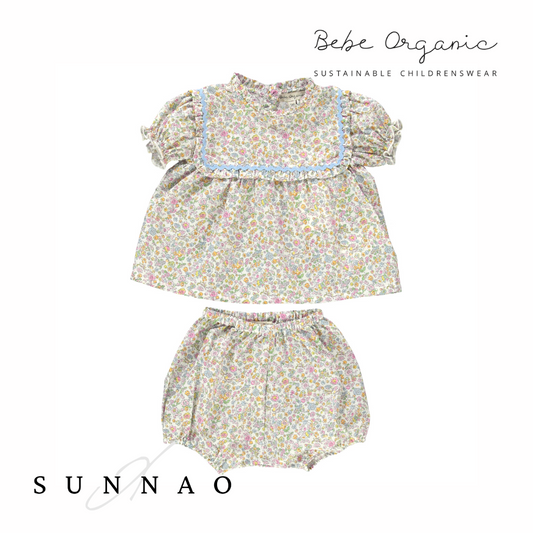 <Bebe Organic> Laura Baby Set（12M-36M）