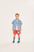 Gallery viewerに画像を読み込む, <Wynken>GLIDE SHORT - DEEP RED（2-6Y）
