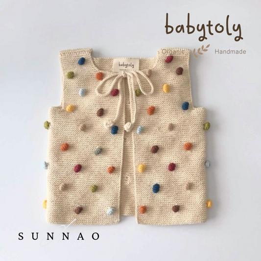 <Babytoly>Sunnao×Babytoly - Rainbow Popcorn Vest