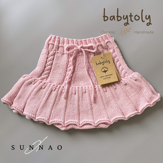 <Babytoly>Ivy skirt - CANDY PINK