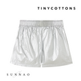 Gallery viewerに画像を読み込む, <TINYCOTTONS> METALLIC SHORT（2-8Y）
