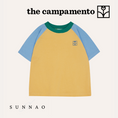 Gallery viewerに画像を読み込む, <The Campamento>COLOR BLOCK YELLOW KIDS TSHIRT（2-6Y）
