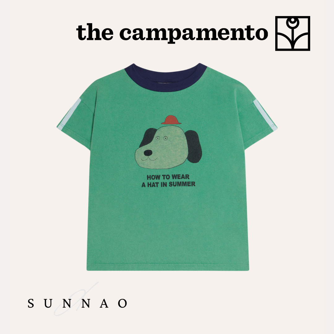 <The Campamento>DOG KIDS TSHIRT（2-8Y）