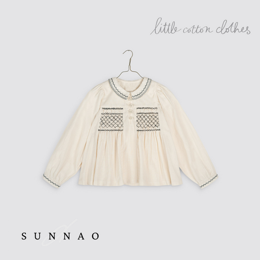 <Little Cotton Clothes>Gracie Smocked Blouse（6M-7Y）