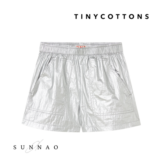 <TINYCOTTONS> METALLIC SHORT（2-8Y）