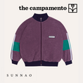 Gallery viewerに画像を読み込む, <The Campamento>PURPLE COLOR BLOCK KIDS ZIPPED SWEATSHIRT（2-8Y）
