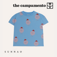 Gallery viewerに画像を読み込む, <The Campamento>MR. HAPPY MAN ALLOVER KIDS TSHIRT（12M-8Y）
