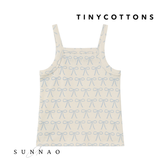 <TINYCOTTONS>BOWS STRAP TOP（2-6Y）